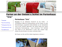 Tablet Screenshot of ferienhaus-iris.net